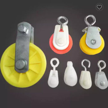 Poulie en nylon d'acier inoxydable de ligne d'alimentation de l'eau d'accessoires de maison de volaille