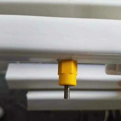 Tuyau d'eau en plastique de poulet de PVC de ligne potable de volaille de tube carré de 25mm