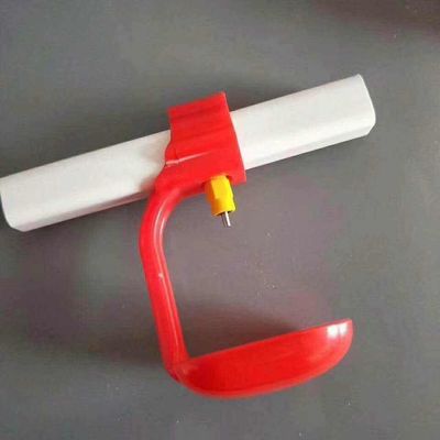 Tuyau d'eau en plastique de poulet de PVC de ligne potable de volaille de tube carré de 25mm