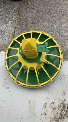 15 grille Poultry House Feed Pans Chicken Feed Pan pour poulets de chair