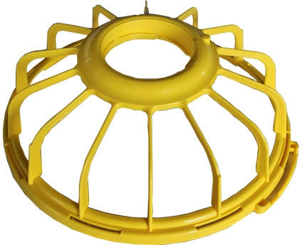 Ligne d'alimentation en plastique de volaille d'équipement de ferme de volaille garantie de 1 an