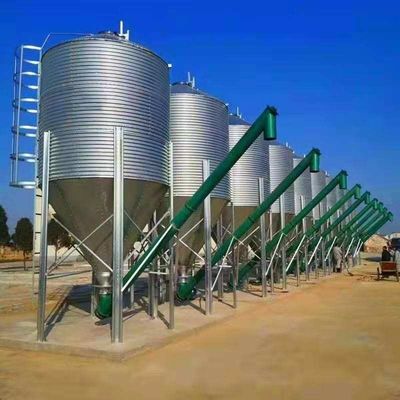 Bacs d'alimentation agricole en acier HX bacs de stockage de grains de volaille