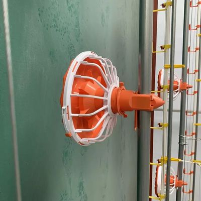 Système d'alimentation automatique de poulet de l'équipement 0.75kw de ferme avicole de HX