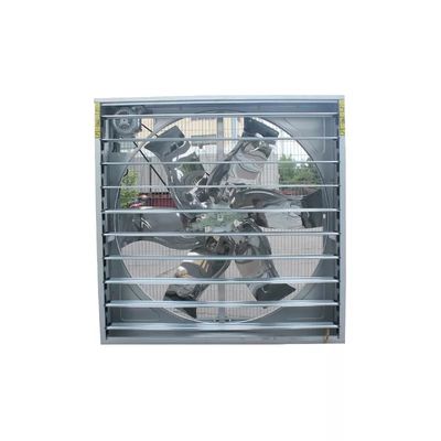 Certification CCC d'acier inoxydable de système de ventilation de volaille d'écoulement axial